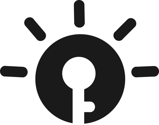 Favicon Sunkey en blanco y negro